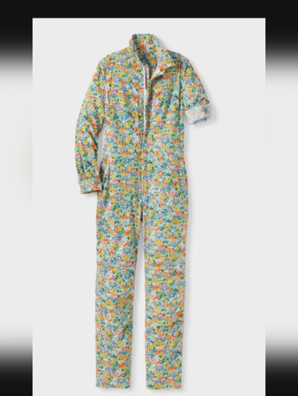 Duluth Trading Co Women's Heirloom Gardening Coveralls in Floral Multicolor